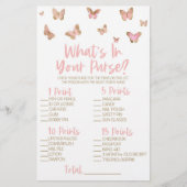 Papeterie Papillon rose Ce qui est dans la Fête des mariées (Devant)