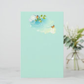 Papeterie Papillons et fleurs (Debout devant)