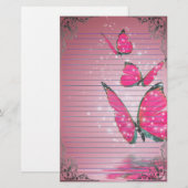 Papeterie Papillons merveilleux (Devant / Derrière)