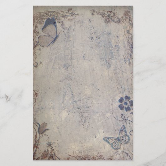 Papeterie Papillons vintages (Devant)