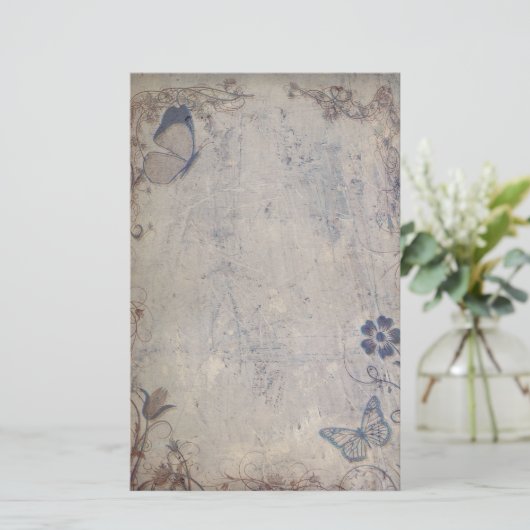 Papeterie Papillons vintages (Debout devant)