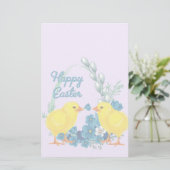 Papeterie Pâques Joyeuses Avec Bébés (Debout devant)