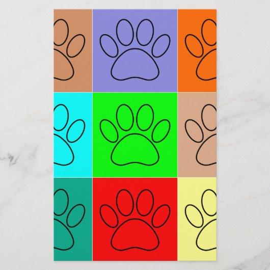 Papeterie Paquets De Chiots Mignons En Carré (Devant)