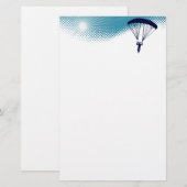 Papeterie parachutisme extrèmement haut (Devant / Derrière)