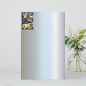 Papeterie Paramètre de table de bon thanksgiving (Debout devant)