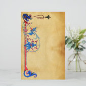 PAPETERIE PARCHEMENT FLORENTIEL ANTIQUE (Debout devant)