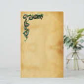 PAPETERIE PARCHEMENT FLORENTIEL ANTIQUE (Debout devant)