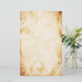 Papeterie Parchemin d'élevage avec floraison (Debout devant)