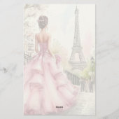 Papeterie Paris vintage  (Dos)