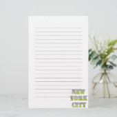 Papeterie Parties scintillant d'or Silver de New York (Debout devant)