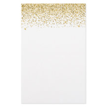 Parties scintillant or en chute Confetti