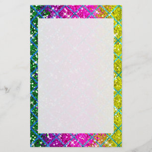 Papeterie Parties scintillant pourpre Snakeskin
