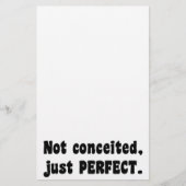 Papeterie Pas Concédé, Juste Parfait (Devant)