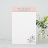 Papeterie Pastel Cactus Personnel (Debout devant)