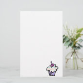 Papeterie pastel dots cupcake (Debout devant)