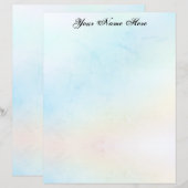 Papeterie Pastels Doux (Devant / Derrière)