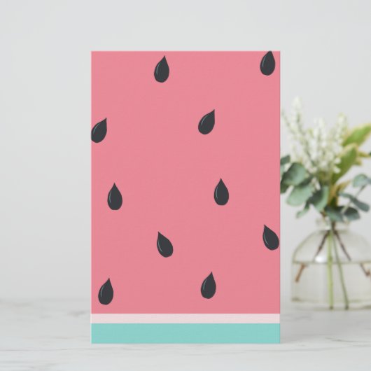 Papeterie Pastèque pâle (Debout devant)