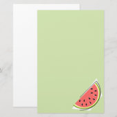 Papeterie Pâte verte de pastèque (Devant / Derrière)