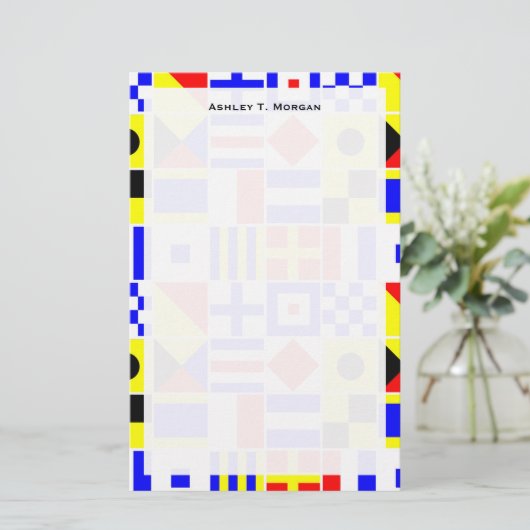 Papeterie Pattern de Colorful (Debout devant)