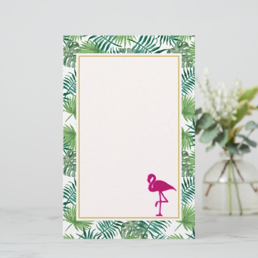 Papeterie Pattern et Pink Flamingo (Debout devant)