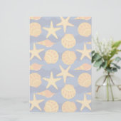 Papeterie Patters bleus et orange (Debout devant)