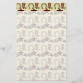 Papeterie Pays occidental sauvage de cowboy occidental sur (Devant)