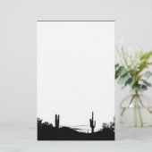 Papeterie Paysage de désert (Debout devant)