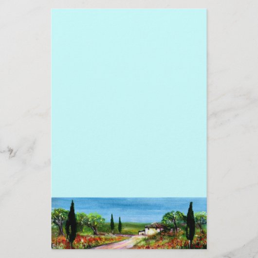 PAPETERIE PAYSAGE DE TOSCANE 4 (Devant)