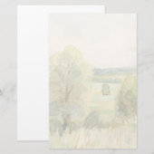 Papeterie Paysage des aquarelles (Devant / Derrière)