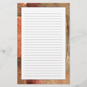 Papeterie Paysage rouge abstrait