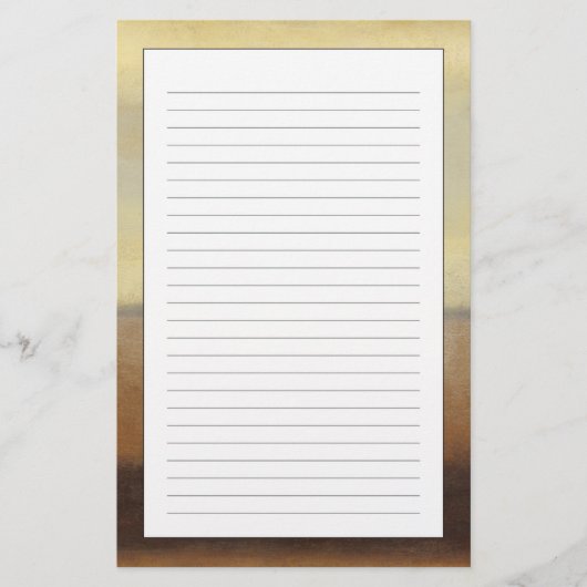 Papeterie Paysage solitaire de désert par le Normand Wyatt (Devant)