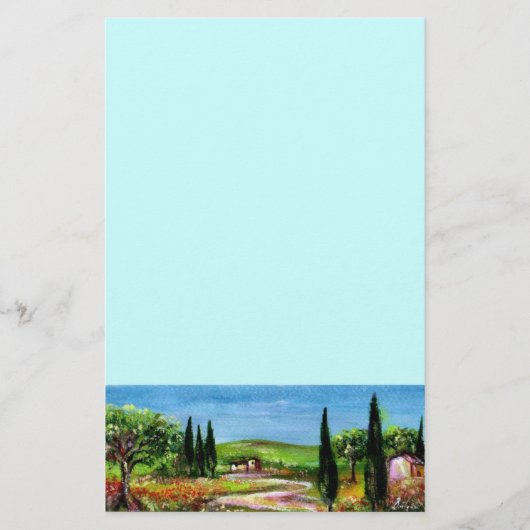 PAPETERIE PAYSAGE TOSCANE 5 (Devant)
