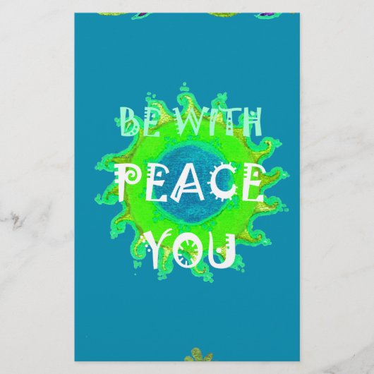 Papeterie Peace Be with You Art Print (Devant)