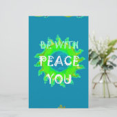 Papeterie Peace Be with You Art Print (Debout devant)