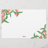 Papeterie Peaches - Qui suis-je jeu de douche nuptiale (Dos)