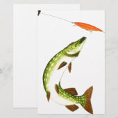 Papeterie Pêche (Devant / Derrière)