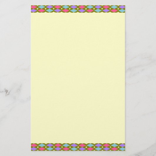 Papeterie Peigne à miel multicolore Créez votre propre papet (Devant)