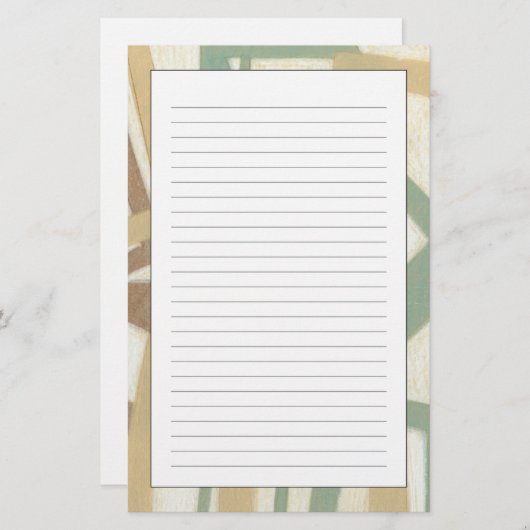 Papeterie Peinture à main levée par le Normand Wyatt (Devant / Derrière)