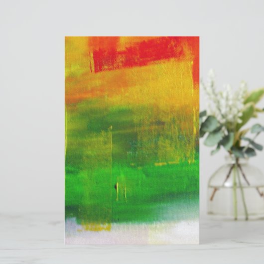 Papeterie Peinture Abstraite (Debout devant)