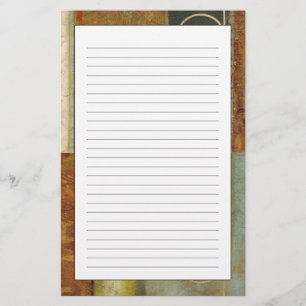 Papeterie peinture abstraite Multi-texturisée par le studio