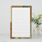 Papeterie peinture abstraite Multi-texturisée par le studio (Debout devant)