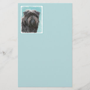 Papeterie Peinture Affenpinscher - Joli art original chien