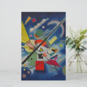 Papeterie Peinture bleue de Kandinsky (Debout devant)