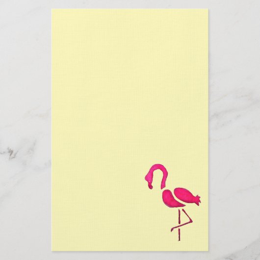 Papeterie Peinture d'art flamand rose moderne (Devant)