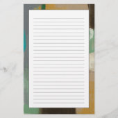 Papeterie Peinture expressionniste avec pointes de brosse lo (Devant)