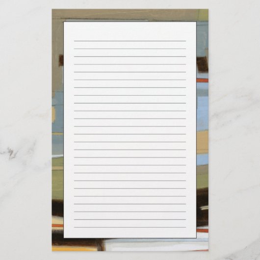 Papeterie Peinture libre moderne d'expression par le Normand (Devant)