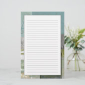 Papeterie Peinture moderne avec les lettres assorties (Debout devant)