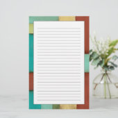 Papeterie Peinture multicolore côtière de Contempoary (Debout devant)