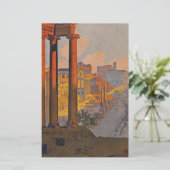 Papeterie Peinture publicitaire de voyage sur la Rome antiqu (Debout devant)