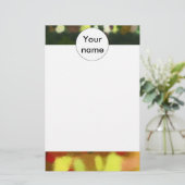 Papeterie Peinture verte rouge (Debout devant)